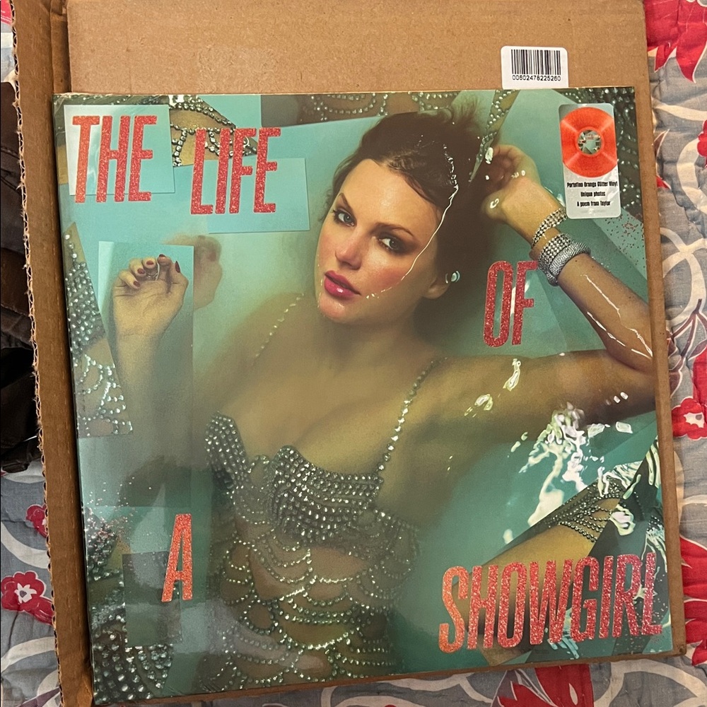 The Life of a Showgirl Vinyl Record